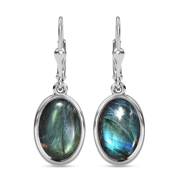 Labradorit Ohrringe - 11,74 ct. image number 0