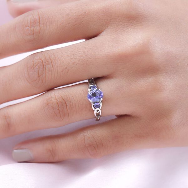 Tansanit Ring - 0,96 ct. image number 3