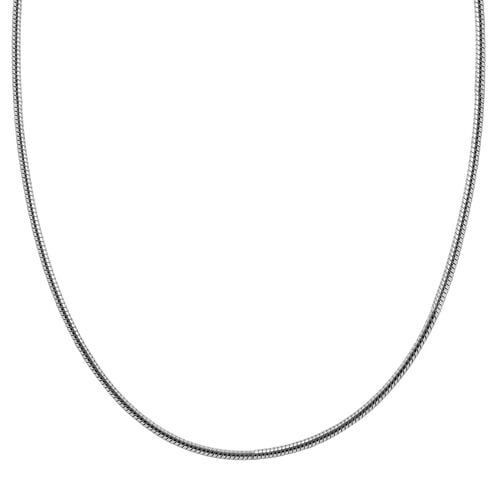 Schlangenkette 45 cm in 925 Silber image number 0