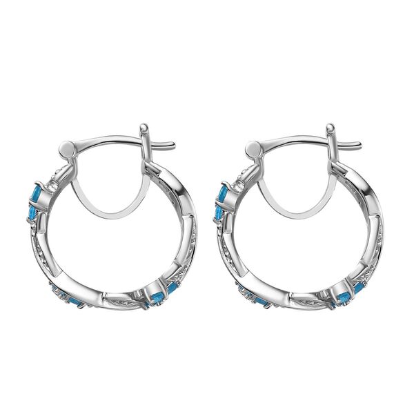 ALLORO AA Neon Apatit Ohrringe- 0,76 ct. image number 6