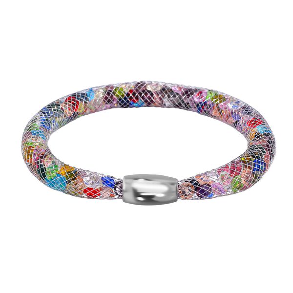 Mehrfarbiger Kristall Schmuckset Reines Messing image number 7