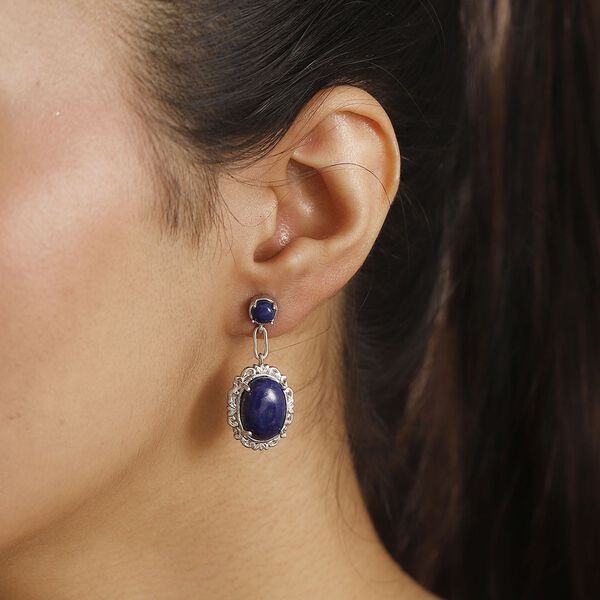 Lapislazuli Ohrringe - 15,78 ct. image number 2