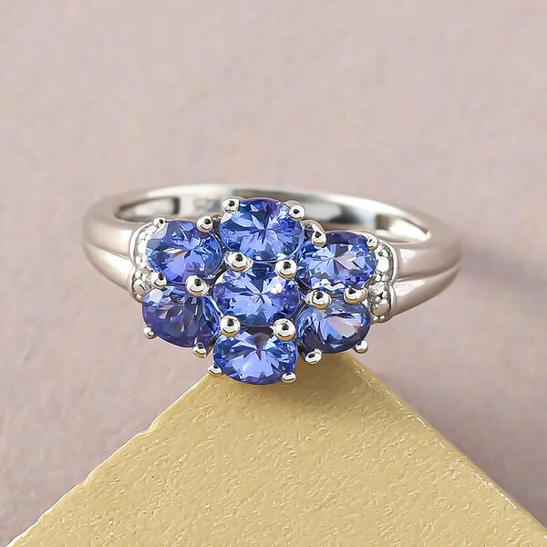 AA Tansanit Ring - 1,47 ct. image number 2