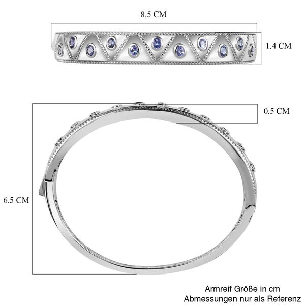 Tansanit Armreif, 20cm - 1,79 ct. image number 5