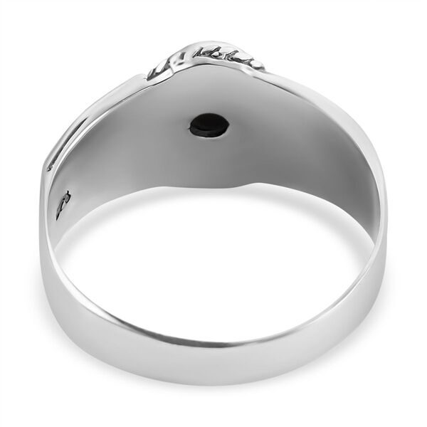 Royal Bali - Thulit Ring, 925 Silber (Gr&ouml;&szlig;e 16.00) ca. 1.90 ct image number 4