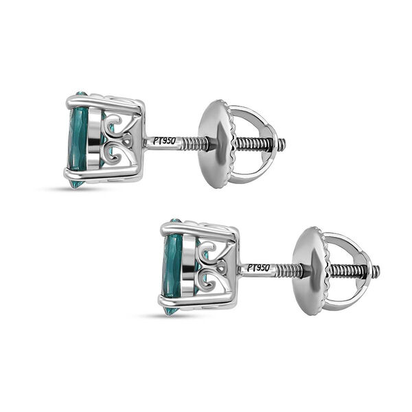 RHAPSODY AAAA Lagunen Turmalin Ohrringe in 950 Platin - 1,63 ct. image number 5