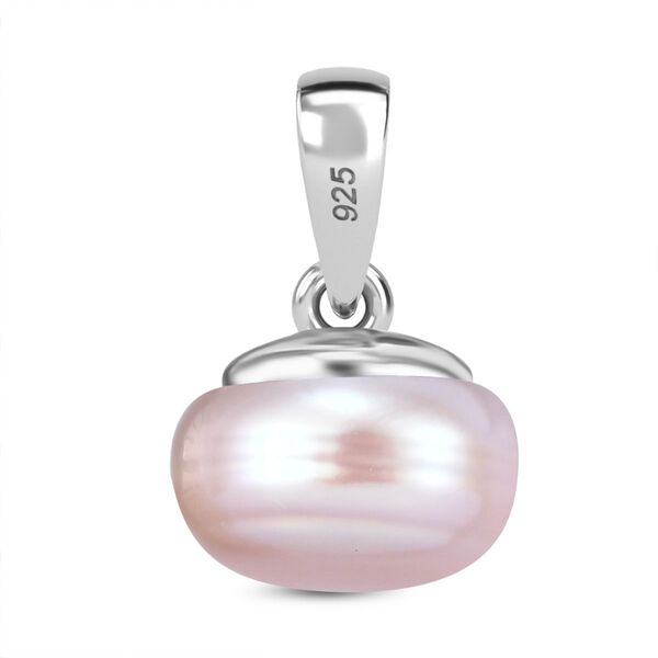 Rosa Süßwasser Perle Anhänger image number 5