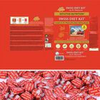 SWISS DIET KIT - Ernährungs-Bonbons, Nachfüllpackung (250g), 84 Stück, Erdbeergeschmack image number 4