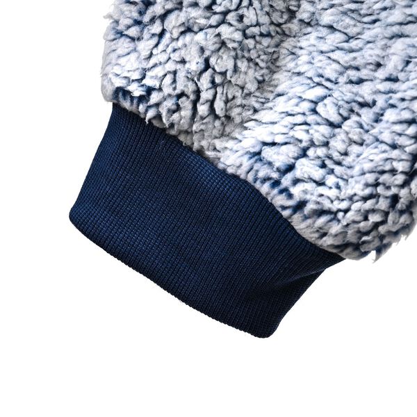 Kuscheliger Sherpa-Hoodie, Einheitsgr&ouml;&szlig;e, dunkelblau image number 4