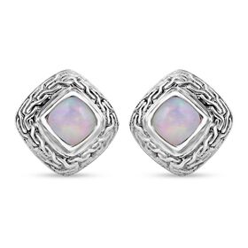 Royal Bali Kollektion - Natürliche, äthiopische Welo Opal-Ohrringe - 1,38 ct.