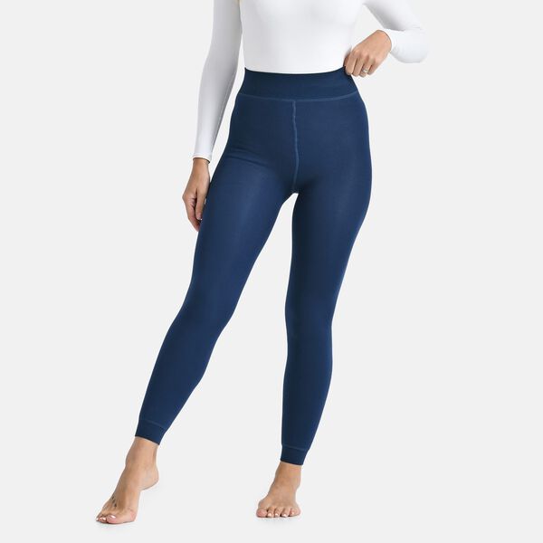 Thermo-Leggings mit Fleecefutter, Marineblau, Größe S/M image number 3