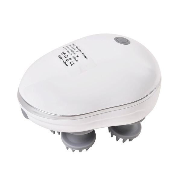 Kopfmassagegerät mit 4 Massageköpfen in weiß image number 11