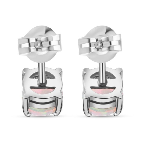 D'Joy AA natürliche, äthiopische Welo Opal Ohrringe, 925 Silber rhodiniert - 0,71 ct. image number 4