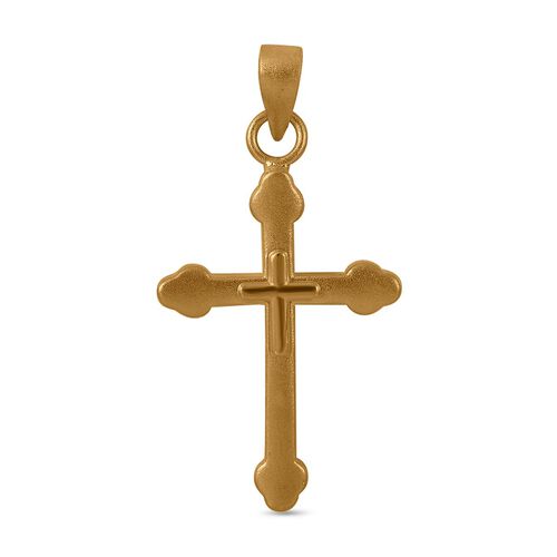 999 Fein Gold Kreuz Anhänger image number 0