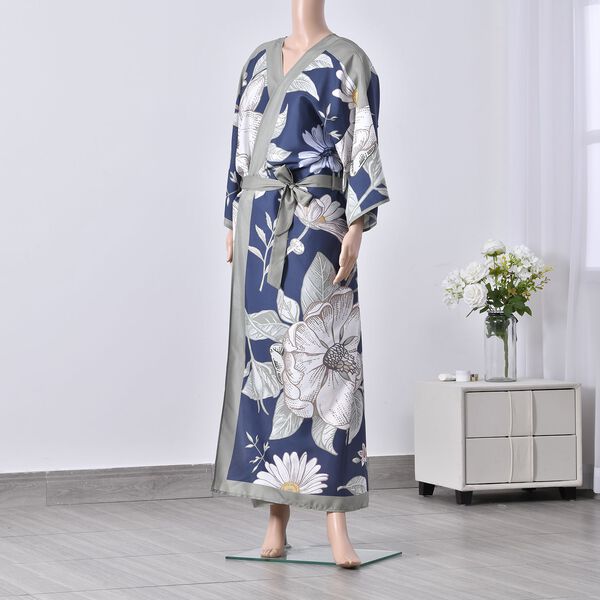 Kimono, Wei&szlig; und Gelb image number 3