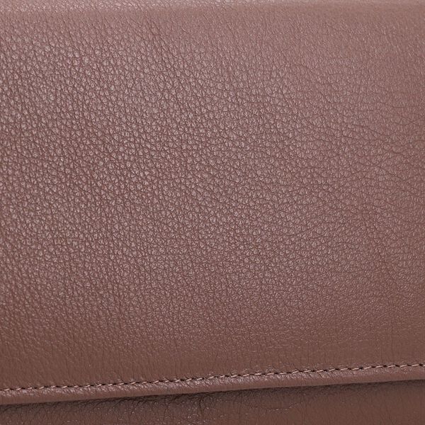 Echtleder Geldbörse, braun image number 6