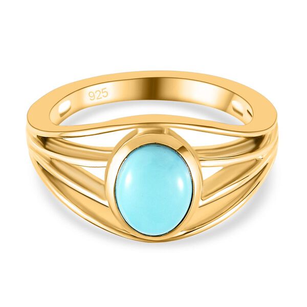 Amerikanischer, nat&uuml;rlicher Sleeping Beauty T&uuml;rkis-Ring