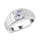 Moissanit Ring - 1,34 ct. image number 0