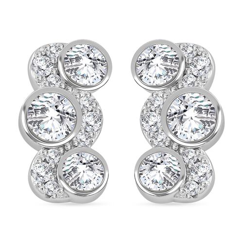 Moissanit Ohrringe - 0,73 ct. image number 0