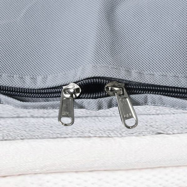 Aufbewahrungsboxen Set aus 3, Sichtfenster, 60 x 30 x 45 cm, Dunkelgrau image number 8