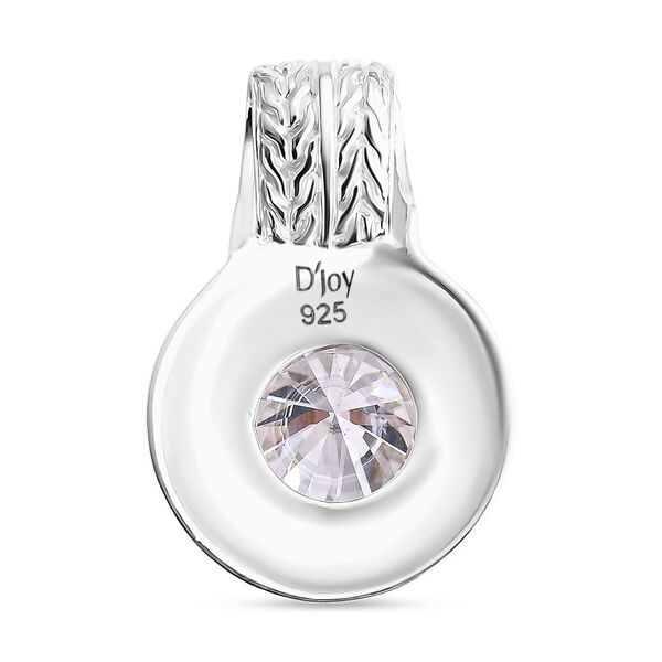 D'Joy Royal Bali Rundschliff Moissanit Ringe und Anh&auml;nger in 925 Silber image number 5