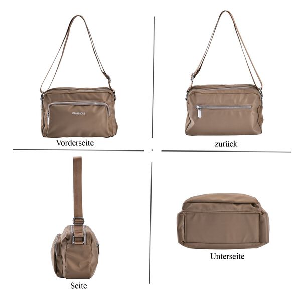 Wasserdichte Umh&auml;ngetasche, Khaki image number 4