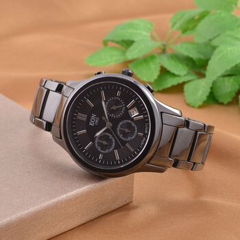 EON 1962 japanisches Uhrwerk, schwarz