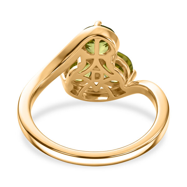 D'Joy Peridot Ring 925 Silber (Gr&ouml;&szlig;e 17.00) ca. 1,63 ct image number 5