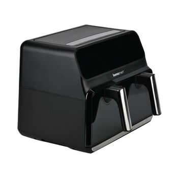 HOMESMART Hei&szlig;luftfritteuse, Schwarz
