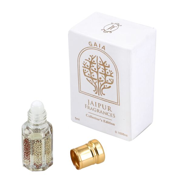 Jaipur Fragrances- Collectors Edition Gaia nat&uuml;rliches Parf&uuml;m&ouml;l, 5ml image number 5