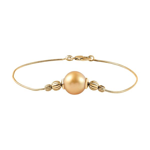 AA goldenes S&uuml;dseeperlen-Armband, 20 cm image number 0