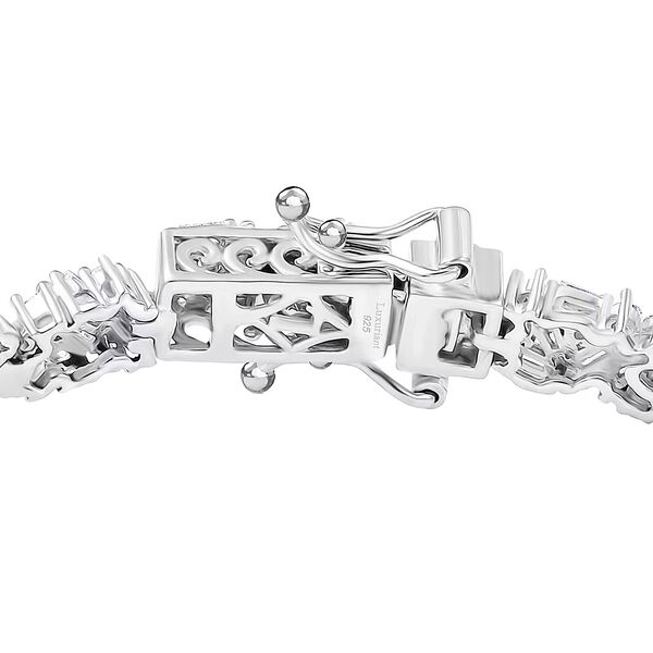 LUXURIANT DIAMOND - Lab Grown Diamant SI-GH Armband ca. 18.5 cm 925 Silber Rhodiniert ca. 3,91 ct. image number 7
