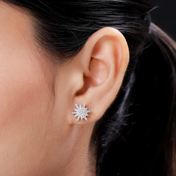 Schneeflocken-Ohrstecker image number 3