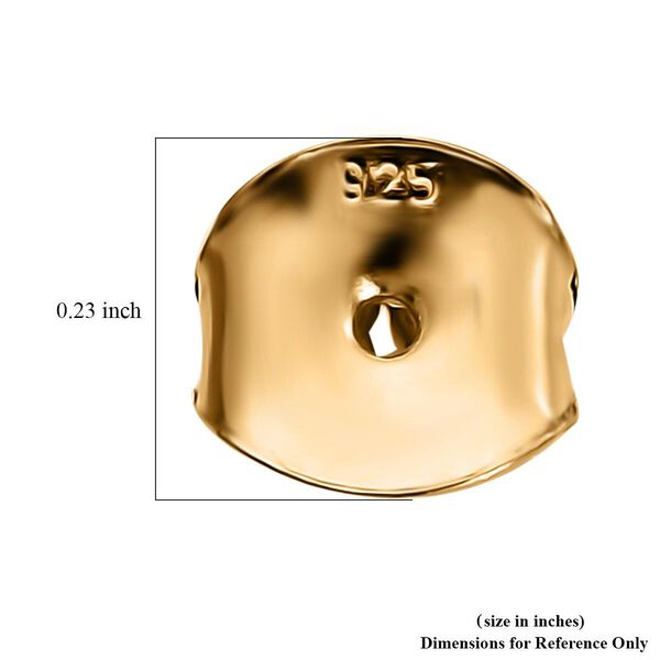 925 Silber 750 Gelb Vergoldet Schmuckset ca. 0,50g image number 4