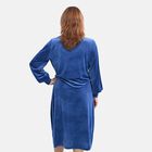 LA MAREY Cord-Kleid, Größe XL, Blau image number 1