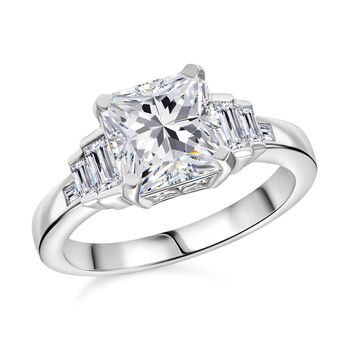 Moissanit Ring - 3 ct.