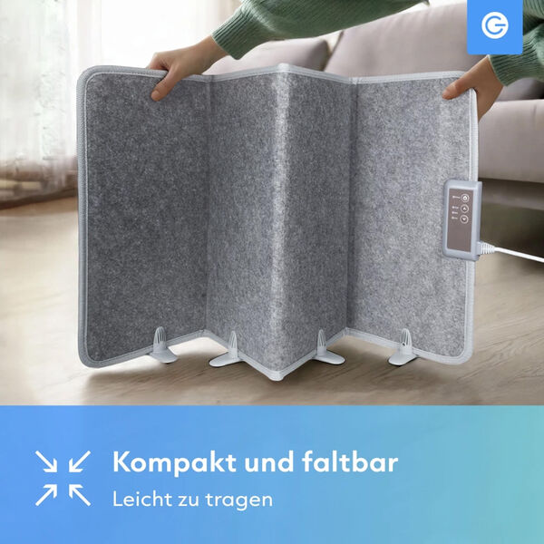 Infrarot-Heizpaneel faltbar image number 1