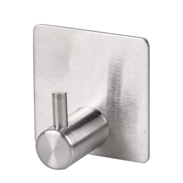 8er Set Metallhaken- aus Eisen, 316L Edelstahl , Silber image number 2