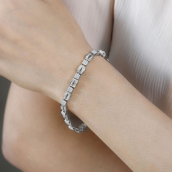 Eternity Diamant Armband, 19cm - 1,50 ct. image number 1