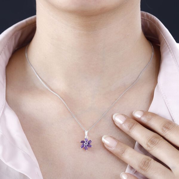 Afrikanischer Amethyst-Anhänger - 0,89 ct. image number 3