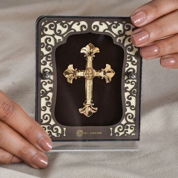 EXCLUSIVES ANGEBOT - 999 Gold Kreuz Dekor