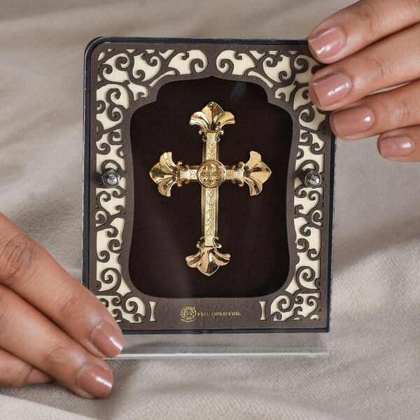 EXCLUSIVES ANGEBOT - 999 Gold Kreuz Dekor image number 2