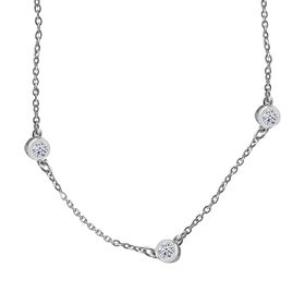 LUXURIANT DIAMOND- SI-GH Labor Diamant Armband, 18cm, 925 Silber platiniert - 0,25 ct.