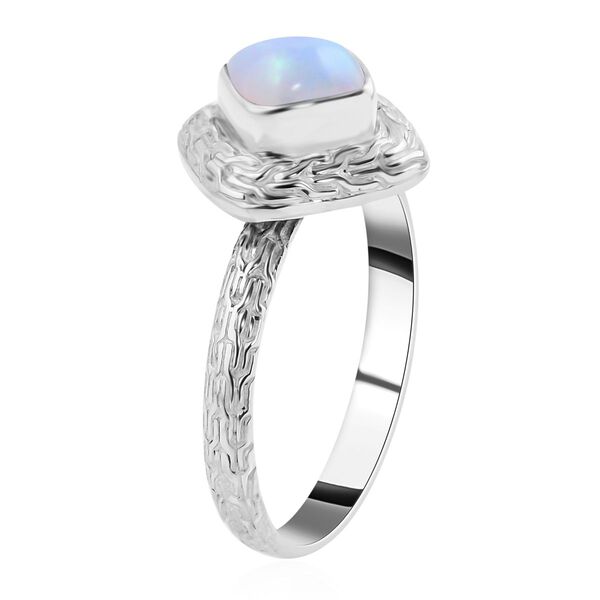 Royal Bali Kollektion - Natürlicher, äthiopischer Welo Opal-Ring - 1,07 ct. image number 3