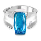 Karibik Quarz und Zirkon Ring - 6,09 ct. image number 0