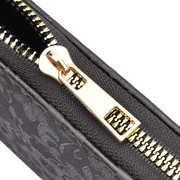 Brieftasche mit Renaissance-Prägung und RFID-Schutz, 20x10x3 cm, Grau image number 6