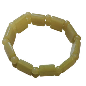 Serpentin Armband ca. BR-Stretch cm ca. 125.00 ct