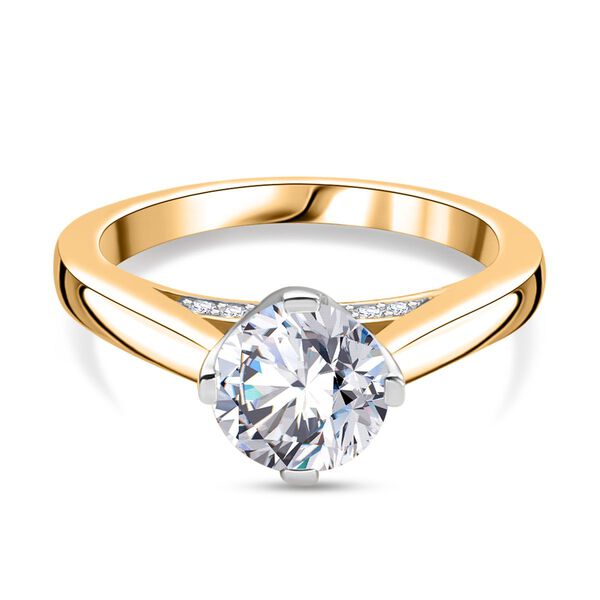 Moissanit Ring - 1,39 ct.