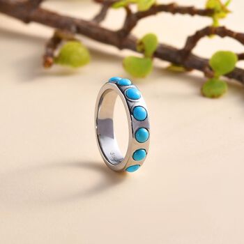 Sleeping Beauty T&uuml;rkis Ring - 0,94 ct.