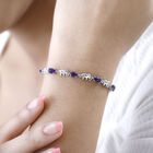 Flexibles afrikanisches Amethyst-Armband, 25,5 cm - 2,25 ct. image number 2